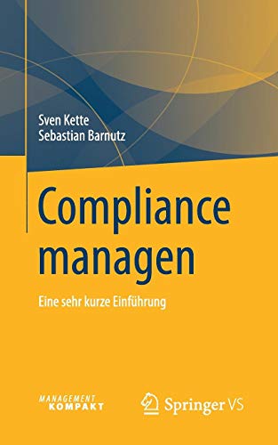 Compliance managen - Sven Kette Sebastian Barnutz Kartoniert (TB)