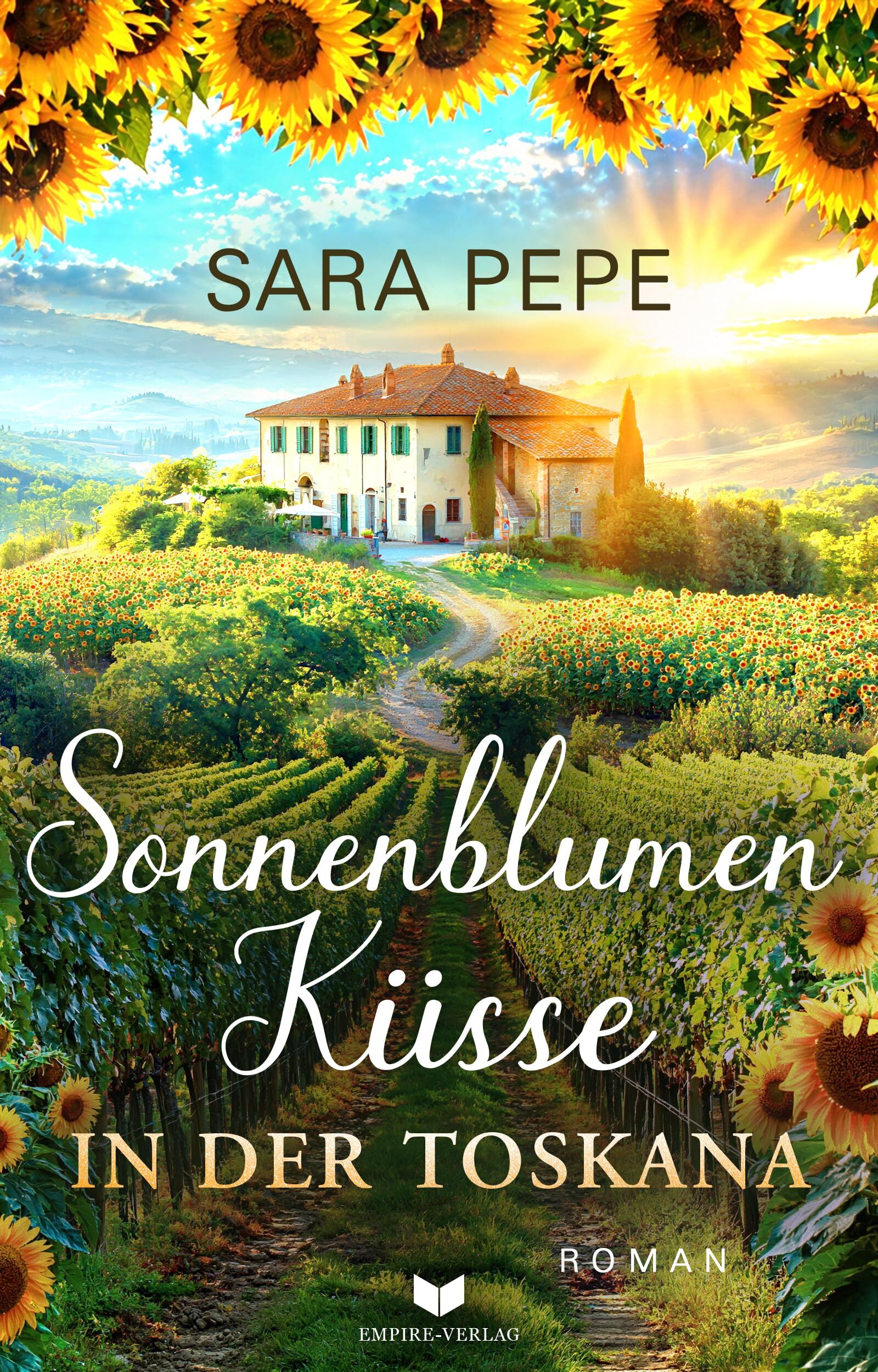 Sonnenblumenküsse in der Toskana