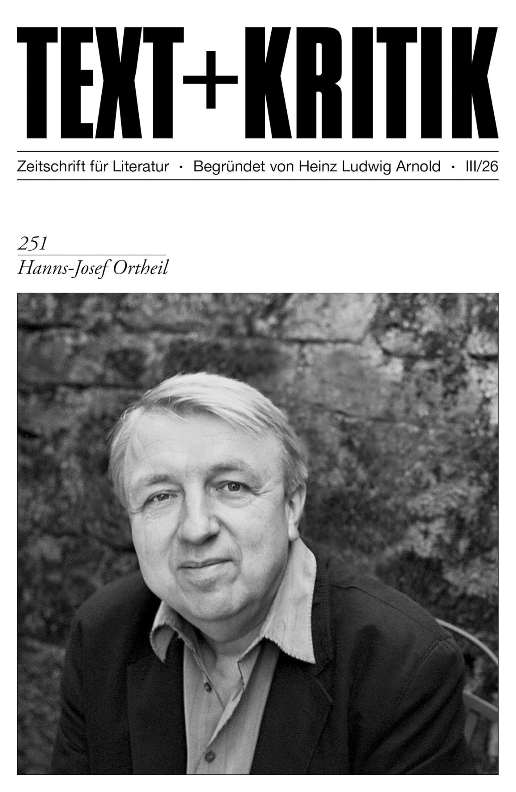 Hanns-Josef Ortheil - Neuware