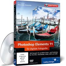 Photoshop Elements 11 für digitale Fotografie - Videotraining (PC+MAC) von Galileo Press | Software | Zustand sehr gut