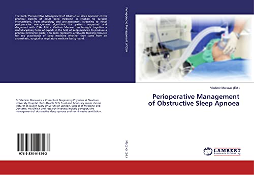 Perioperative Management of Obstructive Sleep Apnoea