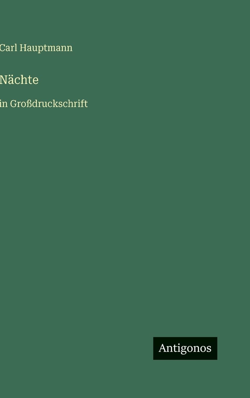 Nächte: in Großdruckschrift