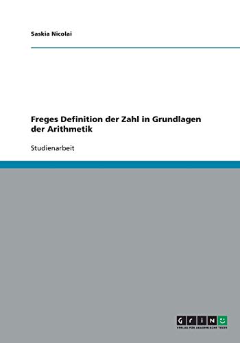 Freges Definition der Zahl in Grundlagen der Arithmetik