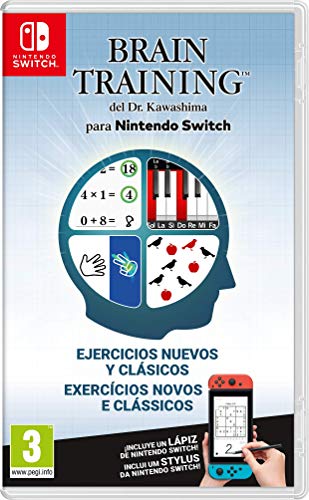 JUEGO NINTENDO SWITCH BRAIN TRAINING DR. KAWASHIMA