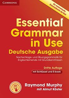 Essential Grammar in Use Book with Answers and Interactive eBook German Edition