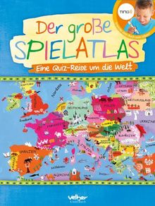 TING: Der große Spielatlas: Eine Quiz-Reise um die Welt