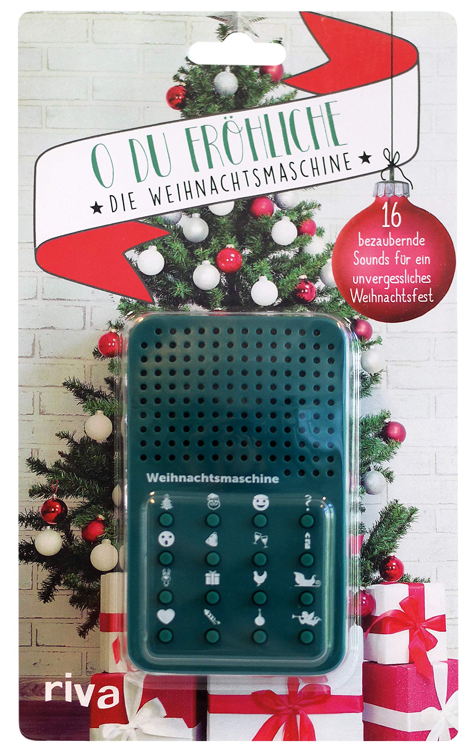 O du fröhliche – die Weihnachtsmaschine: Soundmaschine. 16 bezaubernde Sounds für ein unvergessliches Weihnachtsfest