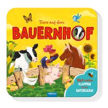 Trötsch Pappenbuch mit Klappen Mein erstes Klappenbuch Tiere auf dem Bauernhof: Beschäftigungsbuch Spielbuch Vorlesebuch