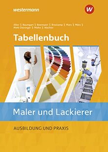 Tabellenbuch Maler/ -in und Lackierer/ -in: Ausbildung und Praxis (Tabellenbuch Maler/-innen und Lackierer/-innen)
