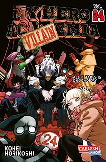 My Hero Academia 24: Die erste Auflage immer mit Glow-in-the-Dark-Effekt auf dem Cover! Yeah!