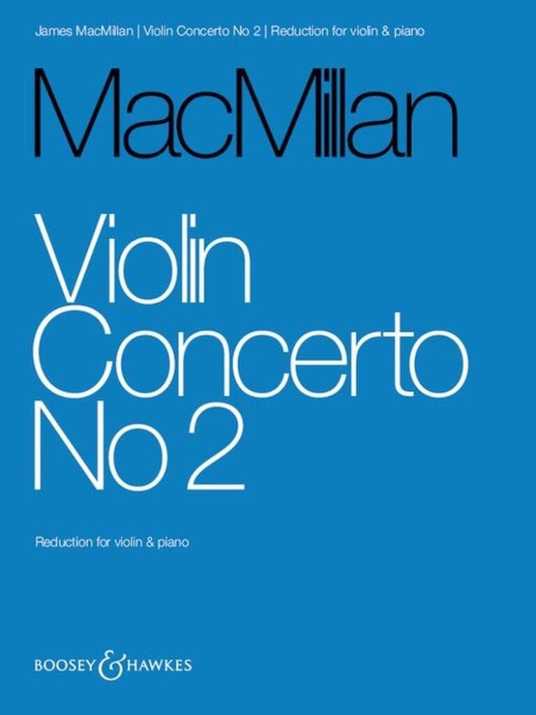Violin Concerto No 2: Violine und Orchester. Klavierauszug mit Solostimme.