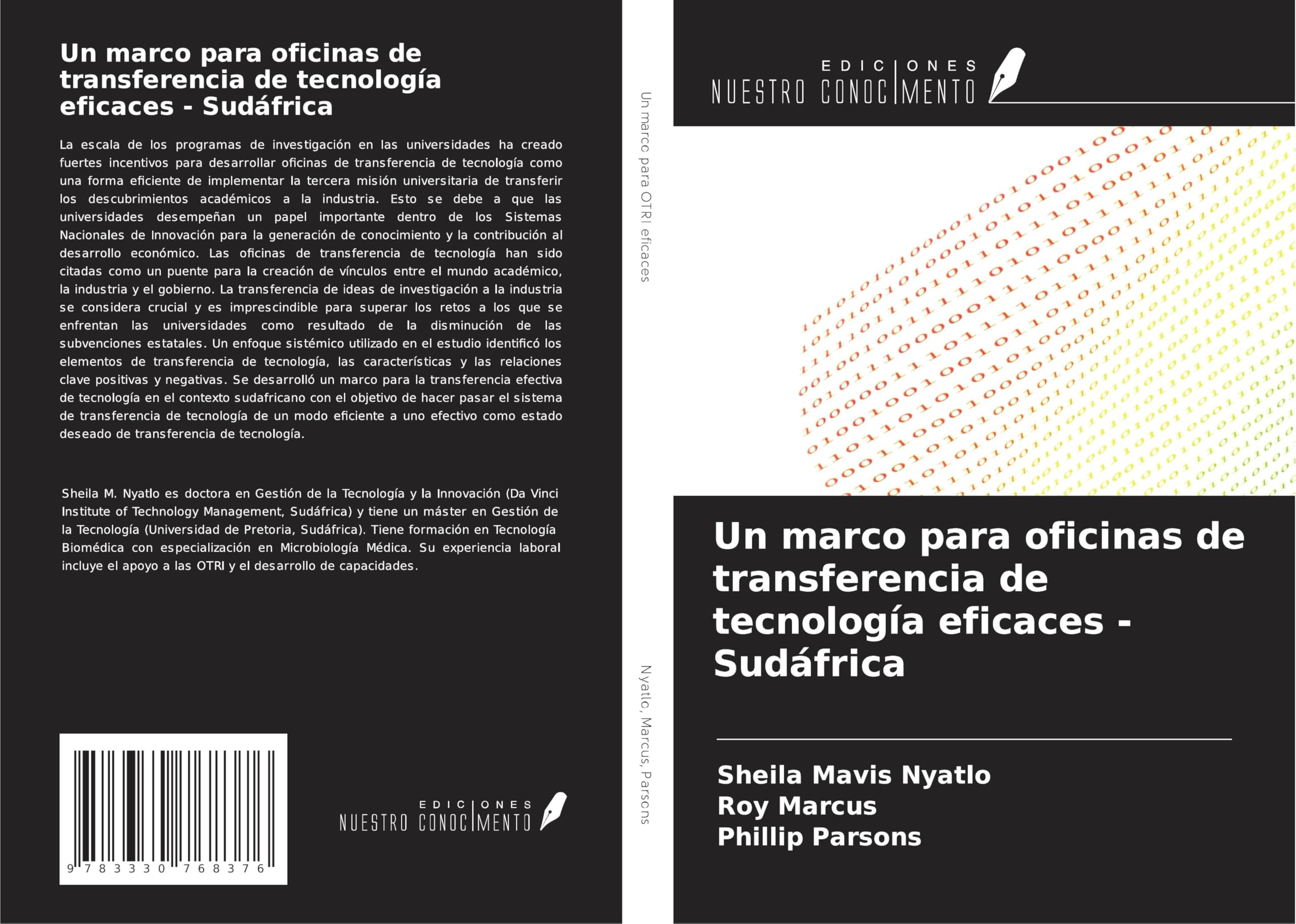 Un marco para oficinas de transferencia de tecnología eficaces - Sudáfrica