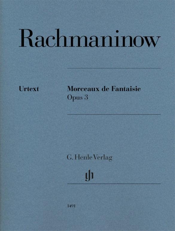 Morceaux de Fantaisie op. 3: Instrumentation: Piano solo (G. Henle Urtext-Ausgabe)