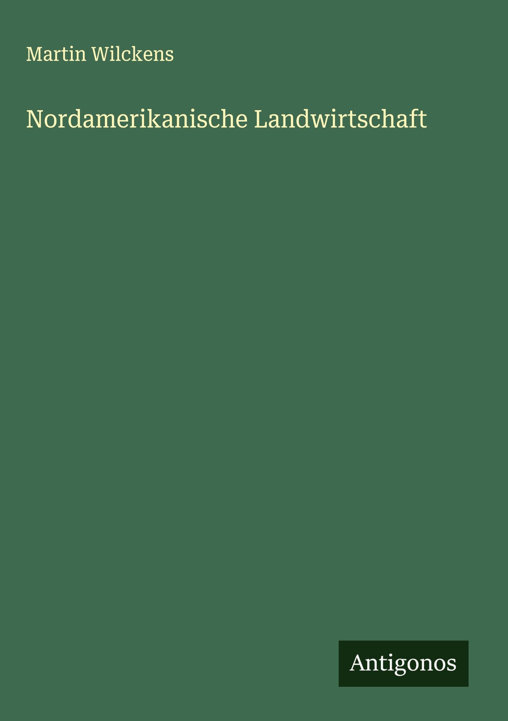 Nordamerikanische Landwirtschaft
