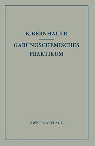 Gärungschemisches Praktikum