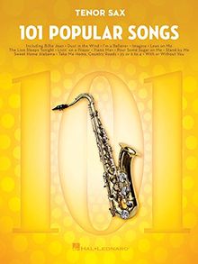 101 Popular Songs - Tenor Saxophone (Instrumental Folio)