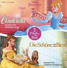 Disney Prinzessin: Die Schöne und das Biest - Cinderella: 2 Titel in einer Box (Disney Prinzessinnen, Band 2)