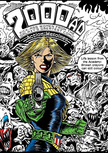 unbekannt The 2000AD Action Heroines Colouring Book (Snowbooks Fantasy Colouring Books)