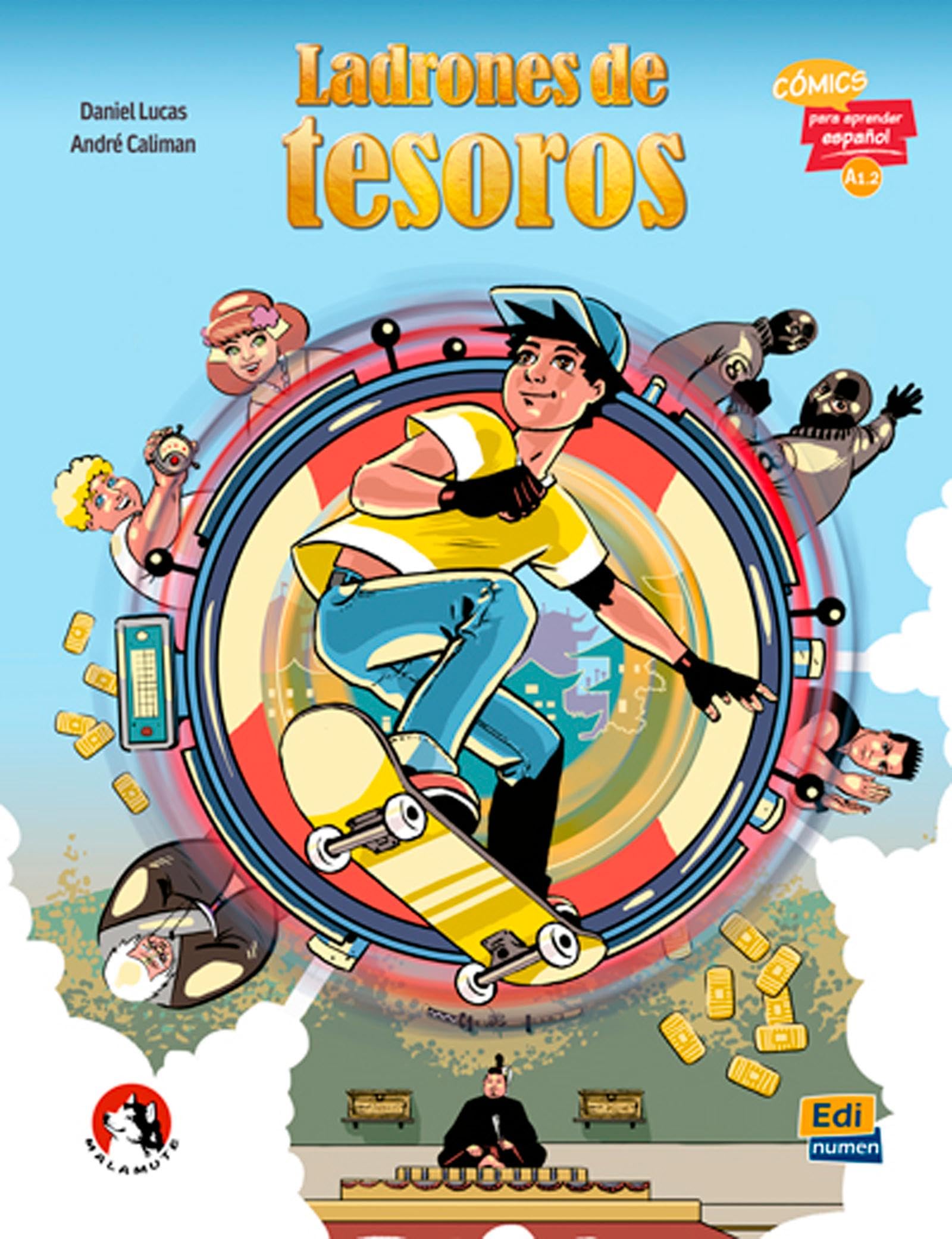 Spanisch-Lektüren SEK I/II - Ausgabe 2024: Comic Ladrones de tesoros ab Klasse 6