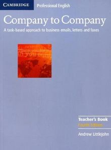 Company to Company - Intermediate: Company to Company : Teacher's Book