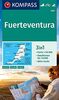 KOMPASS Wanderkarte Fuerteventura: 3in1 Wanderkarte 1:50000 mit Aktiv Guide und Detailkarten. Fahrradfahren. Surfen. (KOMPASS-Wanderkarten, Band 240)
