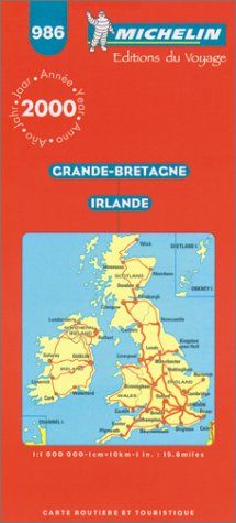 Michelin 2000 Great Britain Ireland (Michelin Maps)