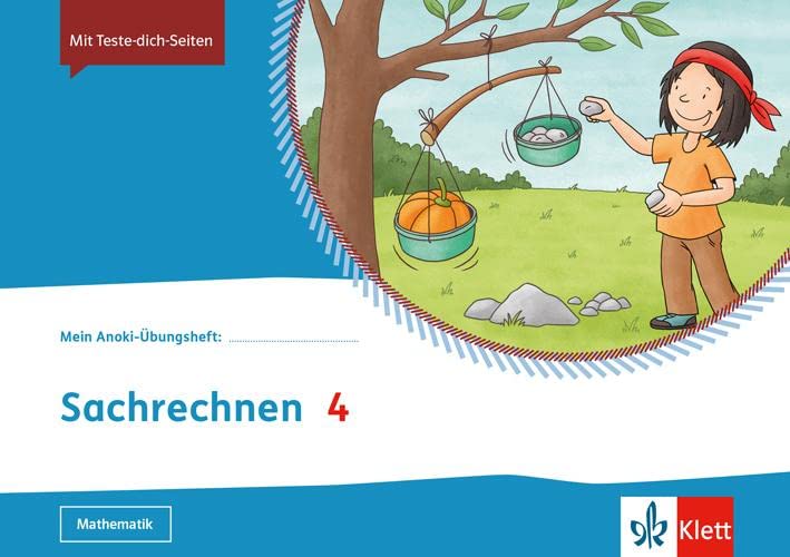 Mein Anoki-Übungsheft Sachrechnen 4 Übungsheft Klasse 4