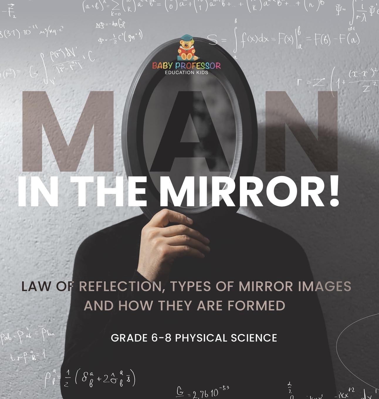 Man in the Mirror! Law of Reflection, Types of Mirror Images and How They Are Formed Grade 6-8 Physical Science