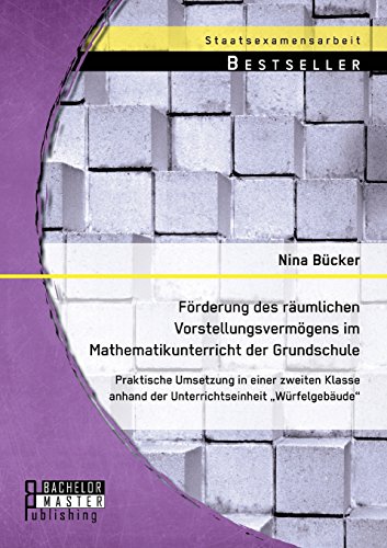 Förderung des räumlichen Vorstellungsvermögens im Mathematikunterricht der Grundschule: Praktische Umsetzung in einer zweiten Klasse anhand der Unterrichtseinheit Würfelgebäude