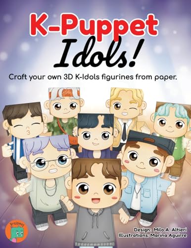 K-Puppet Idols!: Craft your own 3D K-idols figurines from paper.
