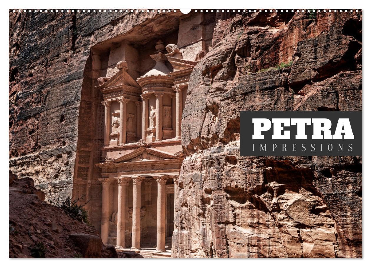 Petra Impressions (Wall Calendar 2026 DIN A2 landscape), CALVENDO 12 Month Wall Calendar: Highlights from the City of Stone