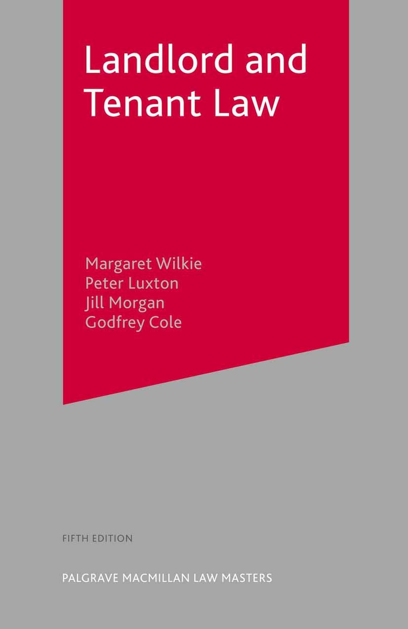 Landlord and Tenant Law (Macmillan Law Masters)