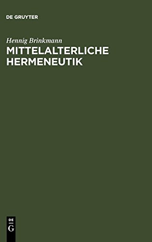 Mittelalterliche Hermeneutik