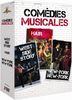 Comédies musicales : west side story ; hair ; new york, new york 