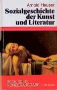 Sozialgeschichte der Kunst und Literatur