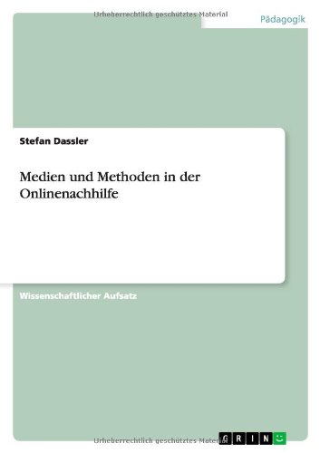 Medien und Methoden in der Onlinenachhilfe