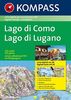 Lago di Como - Lago di Lugano: Digitale Wander- und Radkarte mit 3D. GPS-genau. (KOMPASS Digitale Karten, Band 4091)