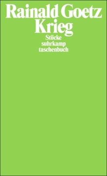 Krieg: Stücke (suhrkamp taschenbuch)