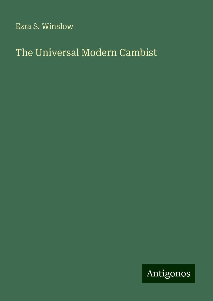 The Universal Modern Cambist
