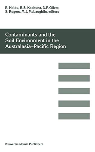 Contaminants and the Soil Environment in the Australasia-Pacific Region: Proceedings of the First Australasia-Pacific Conference on Contaminants and ... in Adelaide, Australia, 18–23 February 1996