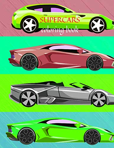 Supecars coloring book