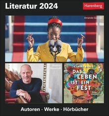 Literatur Tagesabreißkalender 2024: Kulturkalender - Autoren, Werke, Hörbücher