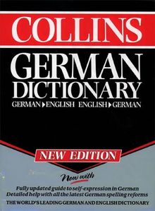 Collins German Dictionary. German- English / English- German