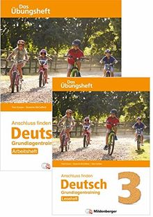 Anschluss finden / Anschluss finden Deutsch 3 – Das Übungsheft – Grundlagentraining: Leseheft und Arbeitsheft: Grundlagentraining Klasse 3