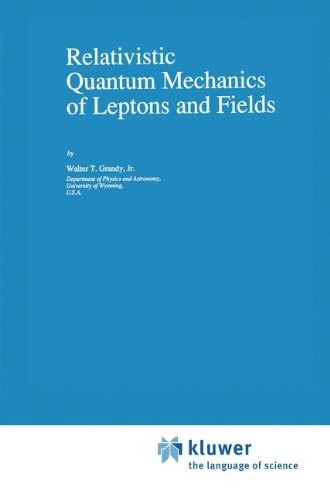 Relativistic Quantum Mechanics of Leptons and Fields (Fundamental Theories of Physics, Band 41)