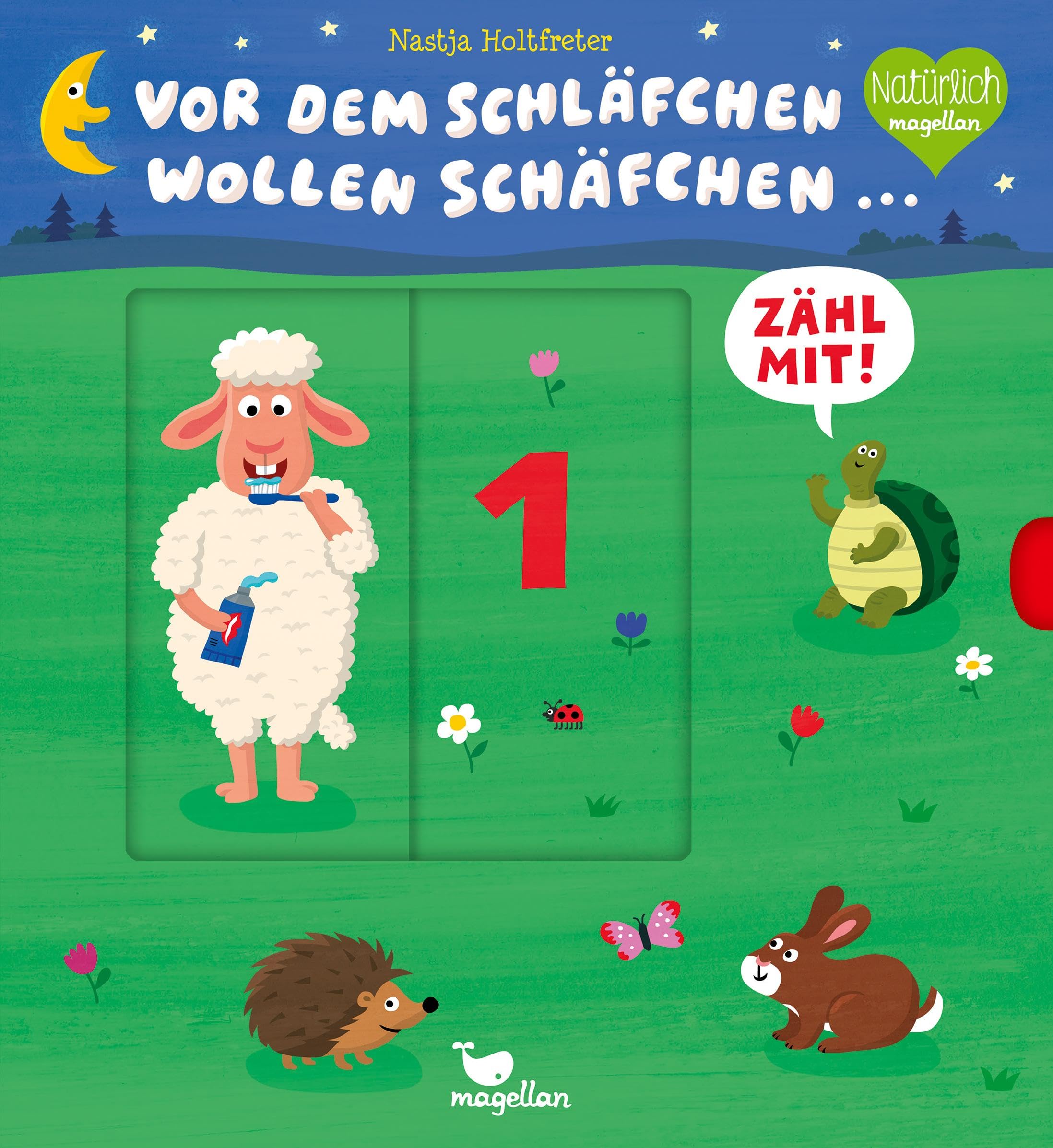 Vor dem Schläfchen wollen Schäfchen ...: Ein Gutenacht-Bilderbuch ab 2 Jahren zum Schäfchen zählen