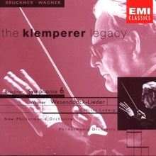 The Klemperer Legacy: Bruckner - Sinfonie 6 - Wagner: Wesendonck-Lieder