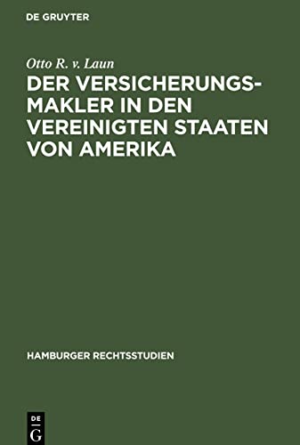 Der Versicherungsmakler in den Vereinigten Staaten von Amerika