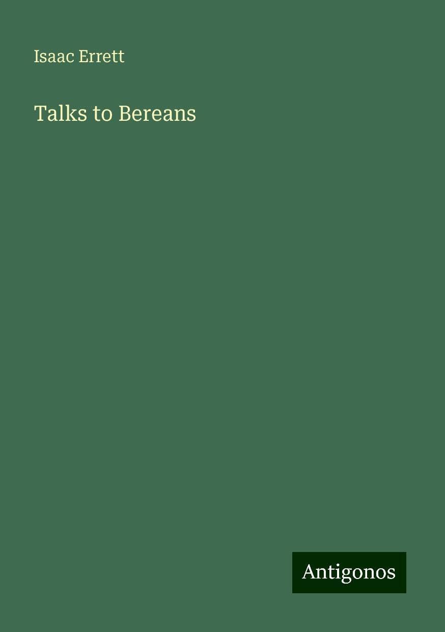 Talks to Bereans