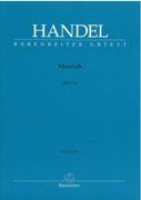 Händel Messias Hwv 56. Klavierauszug